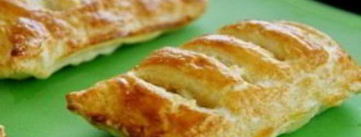 слойки из готового слоеного теста. Шаг 9