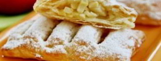 слойки из готового слоеного теста. Шаг 10