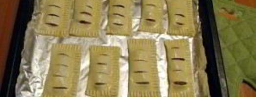 слойки из слоеного бездрожжевого теста. Шаг 7