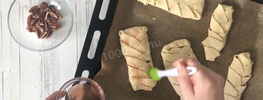 слойки кленовый пекан. Шаг 8