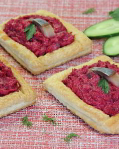 Слойки коробочки с начинкой