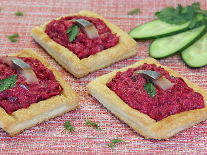 Рецепт слоек коробочки с начинкой