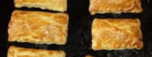 слойки с бананом. Шаг 6