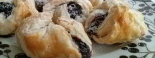 слойки с черникой. Шаг 6