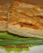 Слойки с капустой и яйцом