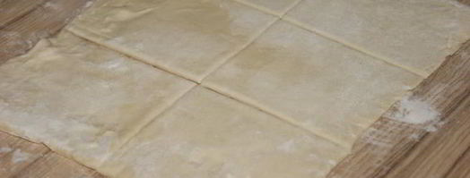 слойки с капустой и яйцом. Шаг 5