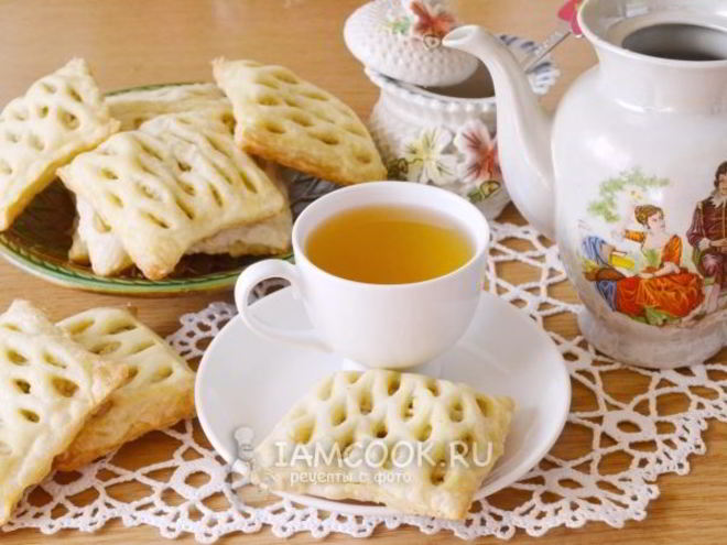 Рецепт слоек с курицей