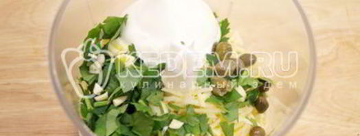 слойки с сырной пастой. Шаг 7