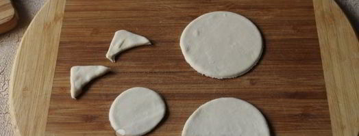 слойки с сыром из готового слоеного теста. Шаг 6