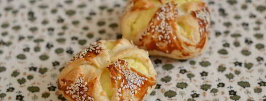 слойки с сыром. Шаг 9