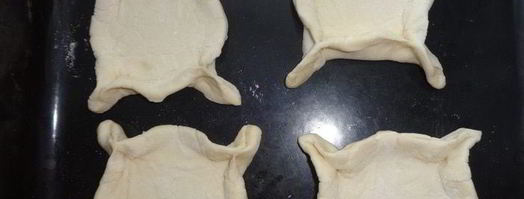 слойки с тыквой и тыквенными семечками. Шаг 4