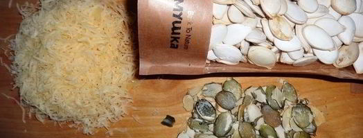 слойки с тыквой и тыквенными семечками. Шаг 6