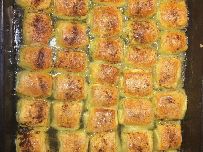 Рецепт слоек с яблоками и спрайтом