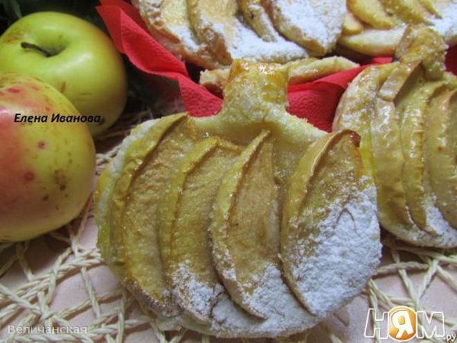 Рецепт слоек с яблоками