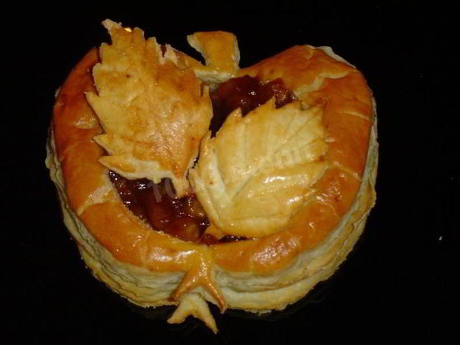 Рецепт слоек золотое яблочко