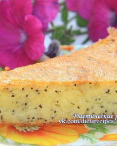 Маковый творожник