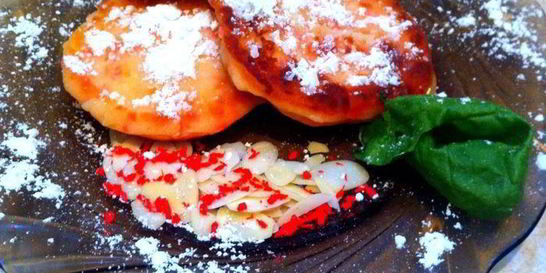 Миндально-кокосовые сырники