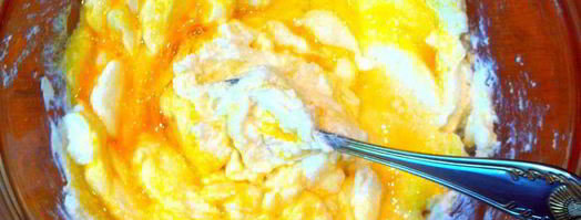 миндально-кокосовые сырники. Шаг 2