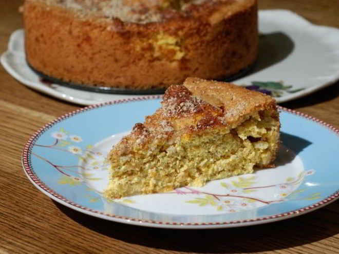 Рецепт морковно-миндальный творожник