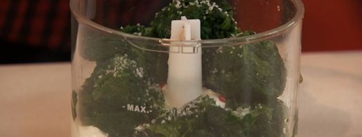 мясные сырники с зеленой сметаной. Шаг 2