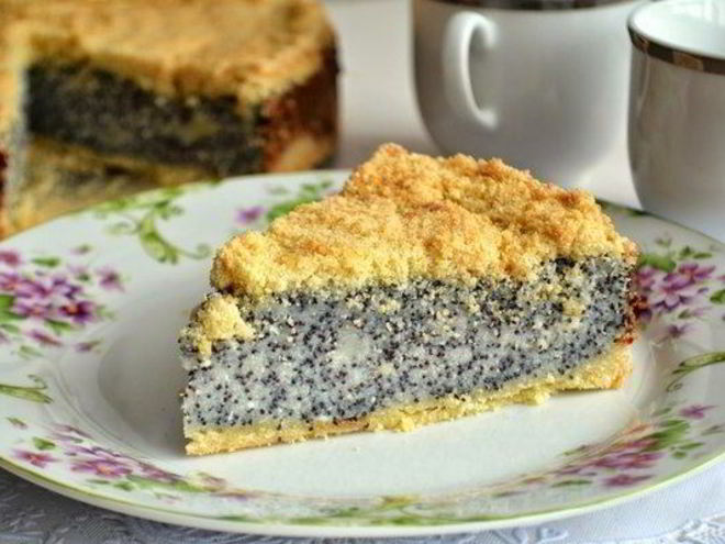 Рецепт немецкого макового творожника