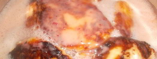 нежнейшие сырники с соусом клубника со сливками. Шаг 5