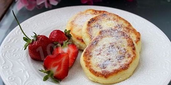 Нежные сырники из творога в духовке