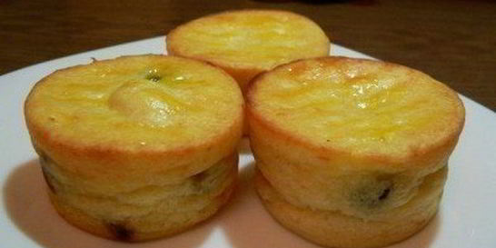 Очень ленивые сырники в духовке