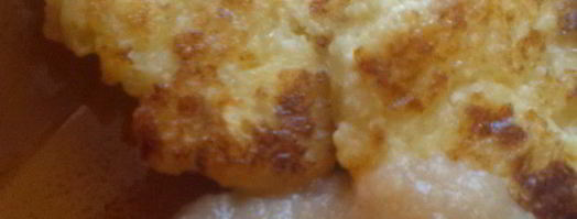 саксонские творожники с яблочным муссом. Шаг 4