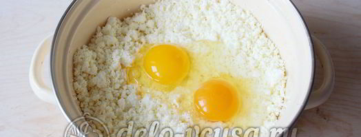 сливочные сырники. Шаг 2