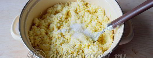 сливочные сырники. Шаг 4