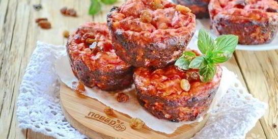 Свекольные сырники в духовке