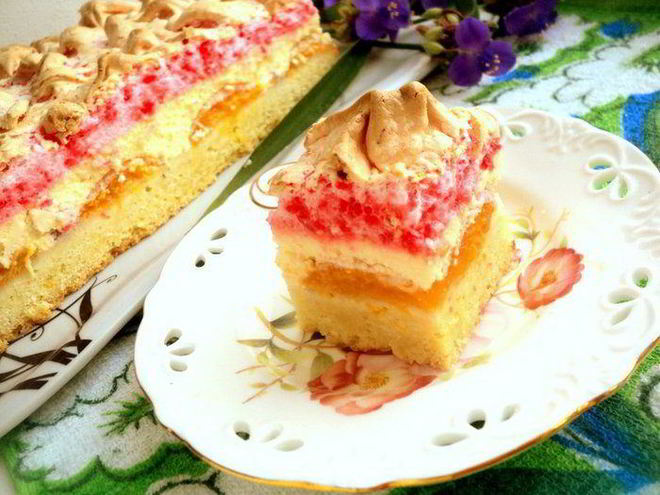 Рецепт сырника с фруктами