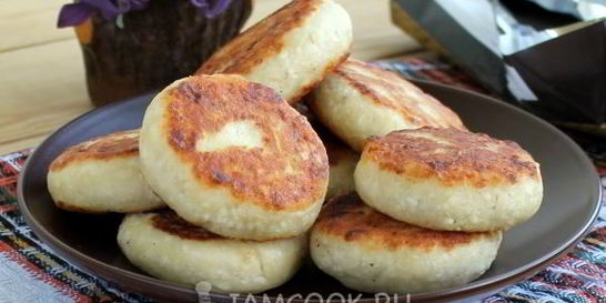 Сырники без яиц с манкой