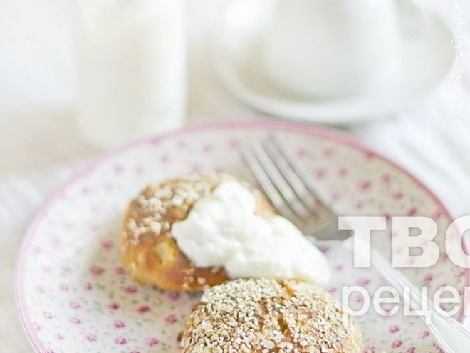 Рецепт сырников из цельнозерновой муки с грушей