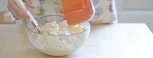 сырники из цельнозерновой муки с грушей. Шаг 5