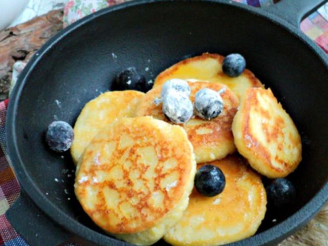 Рецепт сырников с арахисовой пастой