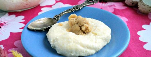 сырники с арахисовой пастой. Шаг 5