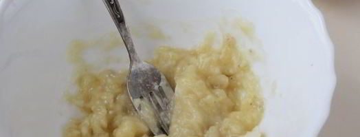 сырники с бананом без яиц. Шаг 3