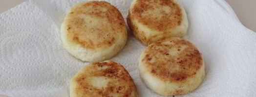 сырники с бананом без яиц. Шаг 9