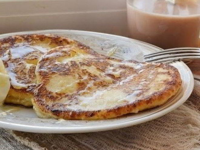 Рецепт сырников с бананом и творогом