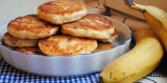 Сырники с бананом