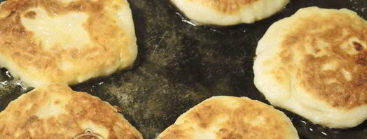 сырники с фруктами. Шаг 7