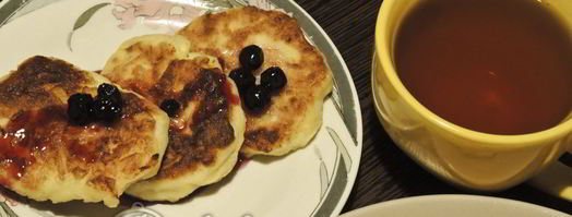 сырники с фруктами. Шаг 8