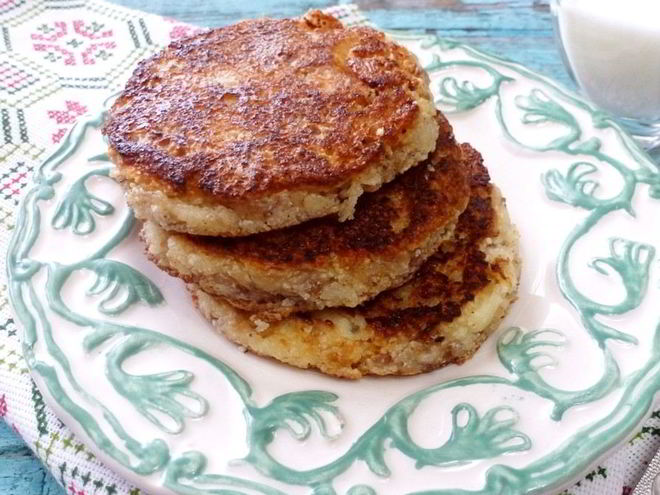 Рецепт сырников с гречневыми хлопьями