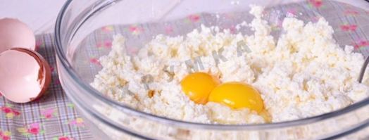 сырники с кокосовой стружкой и сгущенным молоком. Шаг 2