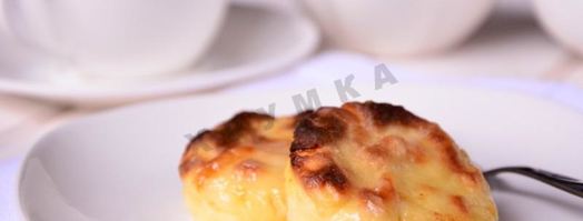 сырники с кокосовой стружкой и сгущенным молоком. Шаг 9