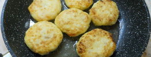 сырники с курагой. Шаг 5