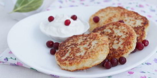 Сырники с кускусом