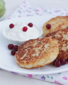 Сырники с кускусом